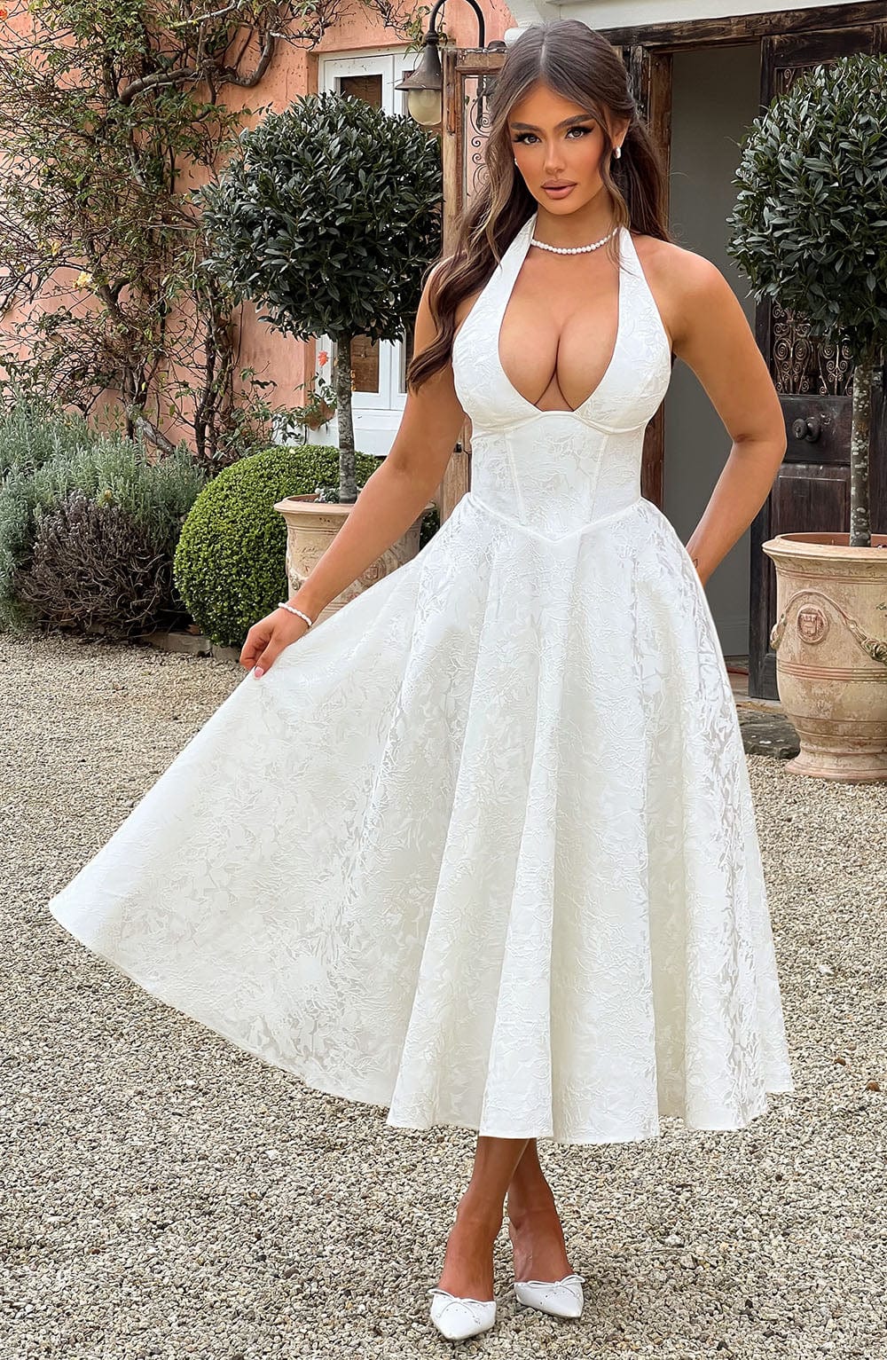 Orla | Halter Midi Dress