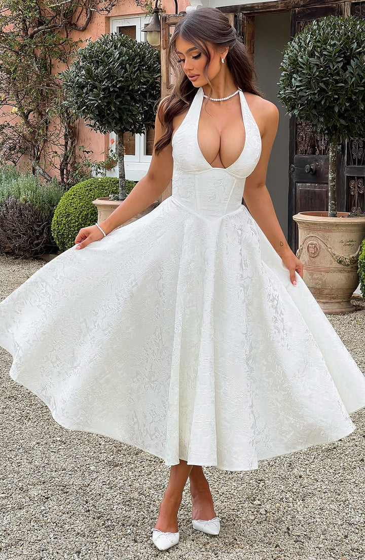 Orla | Halter Midi Dress