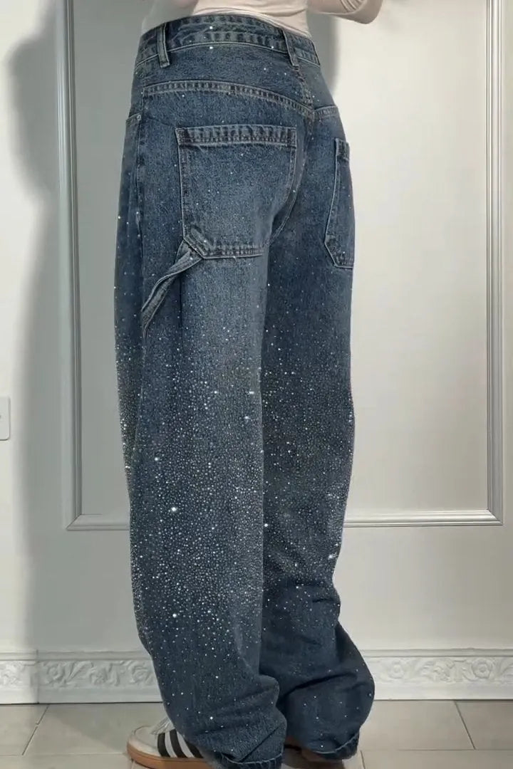 Emersyn | Oversized Sparkly Denim